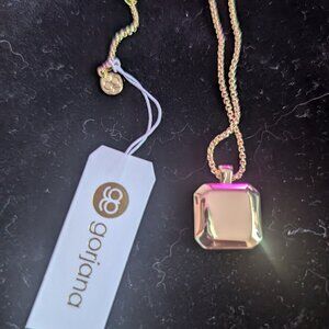 GORJANA 18k Gold Plated Adler Pendant Necklace NWT - No box